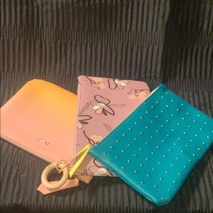 Small Makeup bags set of 3